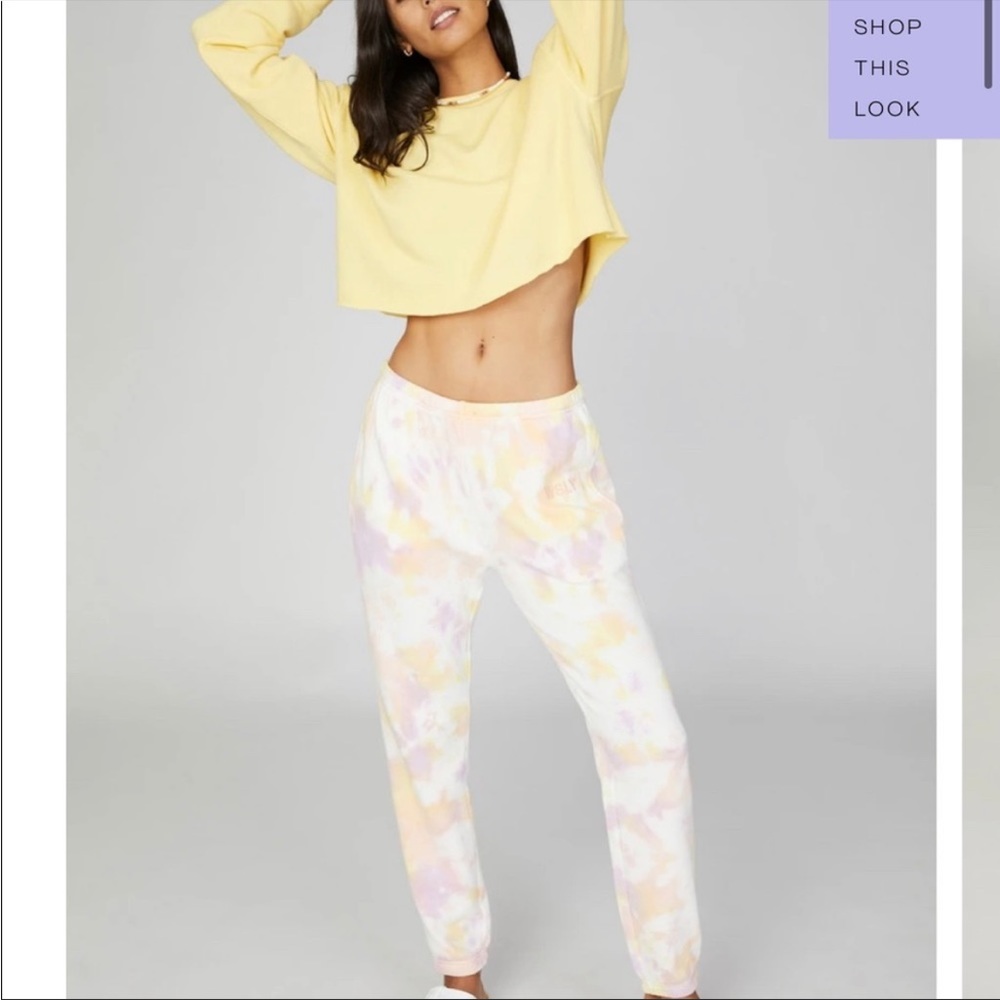 Bandier WSLY The Ecosoft Classic Pocket Jogger Tie Dye Small
